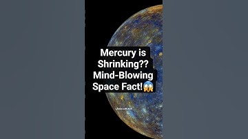 Mercury is SHRINKING #space #science #mercury