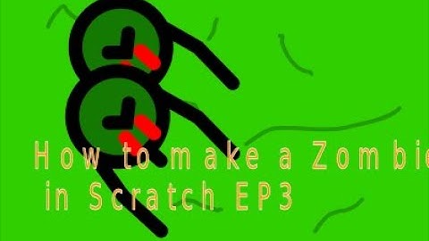 How to Make a Zombie Shooter Game in Scratch EP3: Death, Power ups and Two New Zombies