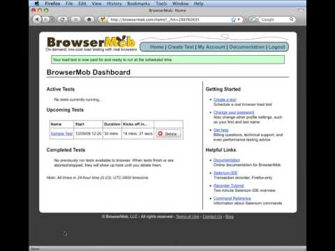 BrowserMob Overview