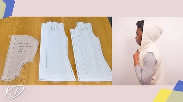 HOW TO MAKE A BASIC HOOD PATTERN TUTORIALS | KIM DAVE