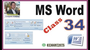 MS Word 34 Class in Pashto