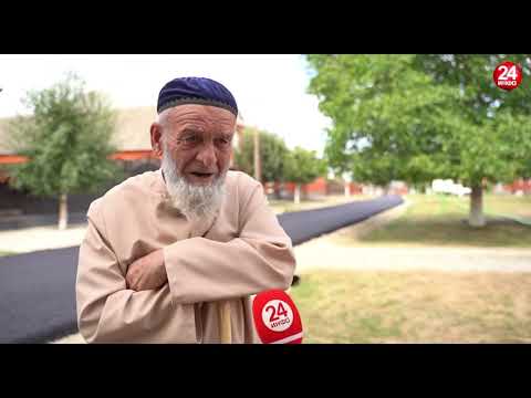 Строительство дороги в Алхазурово