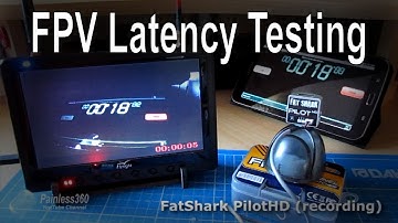 FPV Camera Latency - Testing and comparison (Mobius, 808#16, GoPro and FatShark)