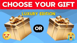 Choose Your Gift! 🎁 Luxury Edition 💎💲 #chooseyourgift #quiz #quiztime