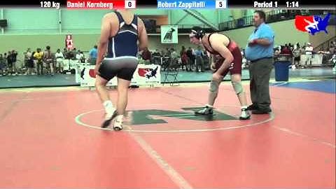 Daniel Kornberg vs. Robert Zappitelli at 2013 ASICS University Nationals - FS