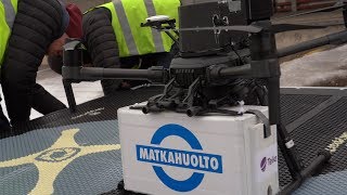 Drones delivering parcels in Vantaa - A Pilot Unique on a European Scale