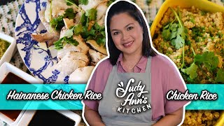 Hainanese Chicken Rice | Judy Ann's Kitchen