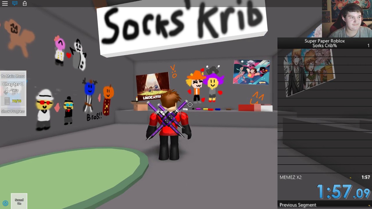 Super Paper Roblox Sock S Krib Old Pb 1 57 W Loads 3rd Place Youtube - old paper roblox