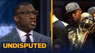 Shannon Sharpe reacts to KD's Warriors sweeping LeBron's Cavs in 2018 NBA Finals | NBA | UNDISPUTED