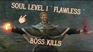 完璧なキル Dark Souls 1 - Soul Level 1 - Flawless Boss Kills! - Part 1