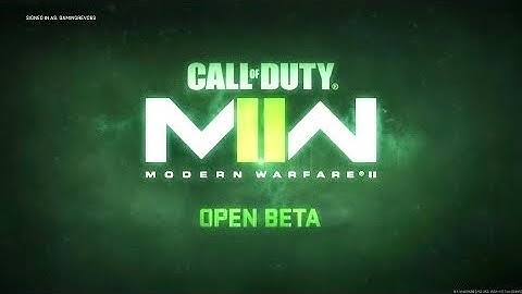 MWII Open Beta Pre-Download now available - Loading Screen