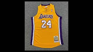 Mitchell&ness Kobe's 08 09 Championship Commemorative Edition 24 Classic Au Jersey