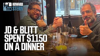 JD and Jon Blitt Spent $1,150 on a Fancy Dinner