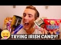 TRYING IRISH CANDY!