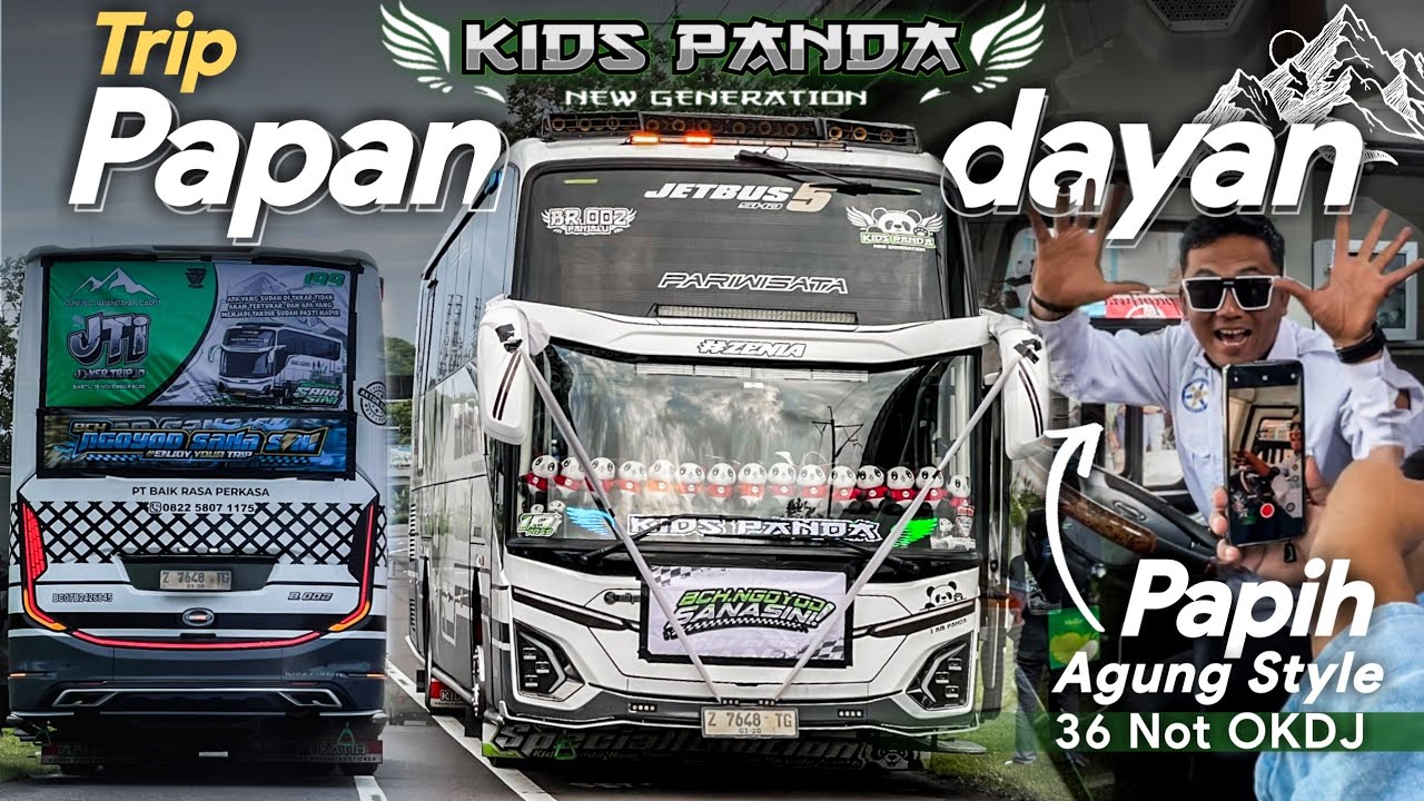 INI DIA PENAMPILAN YANG DINANTI !! PAPIH AGUNG PULANG KAMPUNG ! KIDS PANDA 36 NOT TRIP PAPANDAYAN