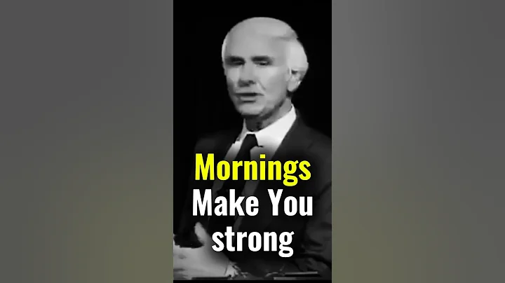 Mornings Make You Strong | Jim Rohn Motivation #shorts #shortvideo #jimrohn #motivation #success