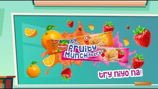 Fruity and Crunchy Snacktime = Del Monte Fruity Munchsters!