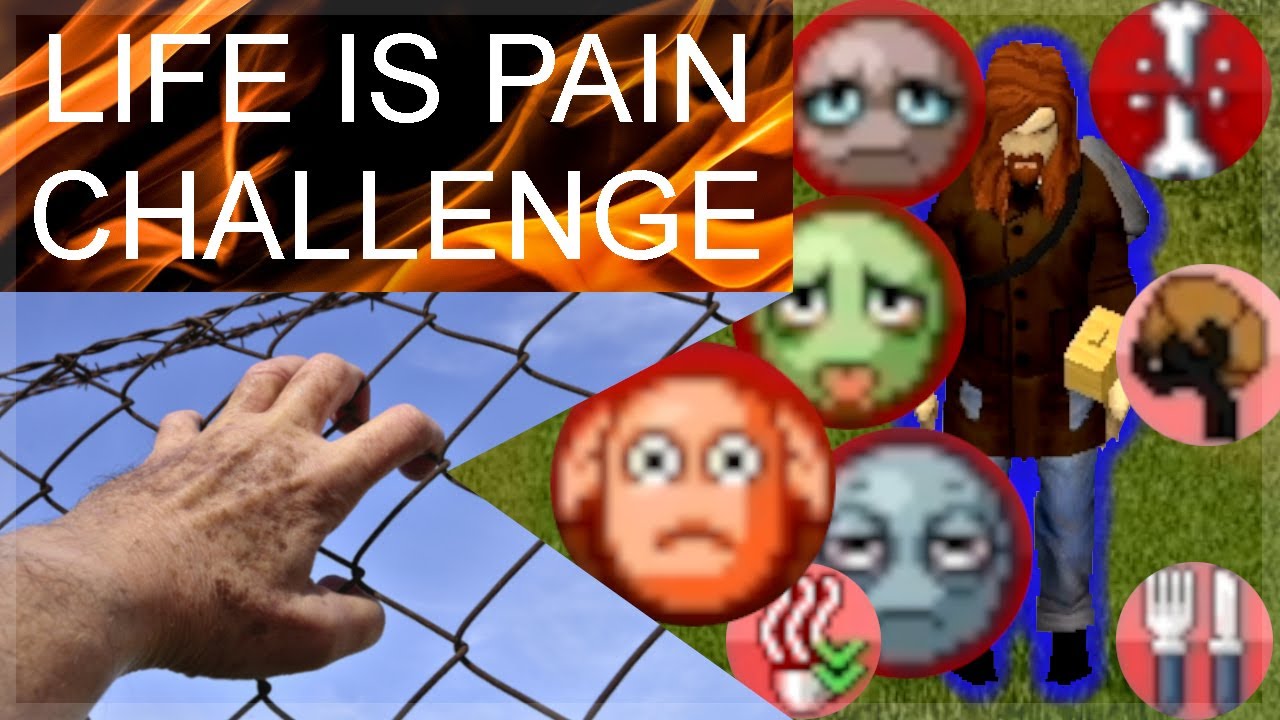 Life Is Pain Challenge Project Zomboid Build 41 Beta YouTube