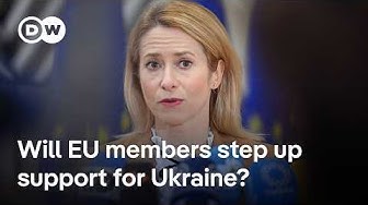 Thumbnail for EU defense ministers meet to discuss military support for Kyiv | DW News