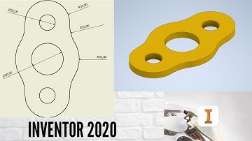 Autodesk Inventor 2020 tutorial español para principiantes. Inventor 2020 desde cero.