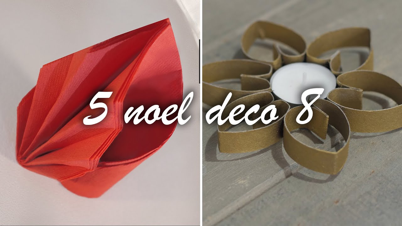 TUTO 5 noel deco - YouTube