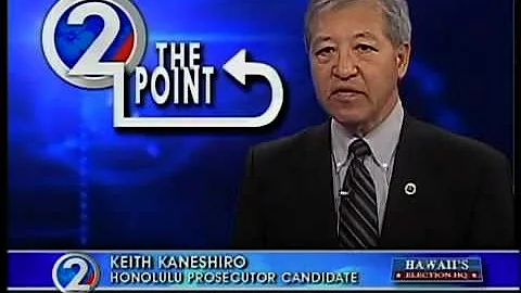 2 the Point: Honolulu City Prosecutor candidates