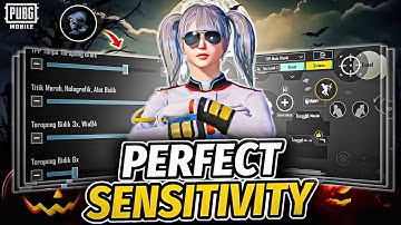 New Update 3.9⚡Best Sensitivity Code + Control Settings Pubg Mobile/Bgmi Sensitivity 2025