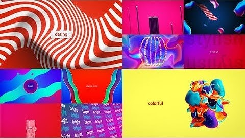 Abstract Dynamic Promo (After Effects template)