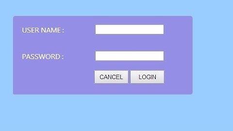 Asp net Login Form Part 1