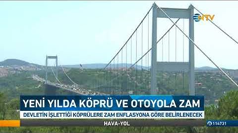 Köprü ve otoyola zam !