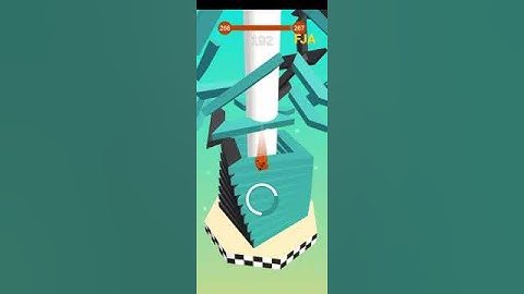 stack Ball level 266 #shorts