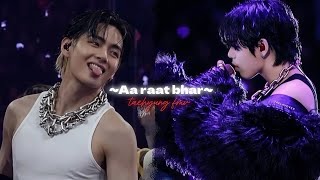 Aa raat bhar~fmv-taehyung ✨💗 ||soft edit || bts fmv|| taehyung fmv ~💕(requested) screenshot 4