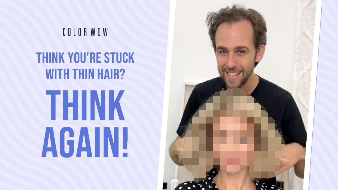 How to Transform Fine, Thin Hair Using Color Wow Carb Cocktail: Giles’s Review
