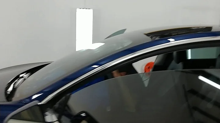 How to properly Tint the Windshield on a Tesla Model 3. Tint Man installing Xpel XR Plus Ceramic