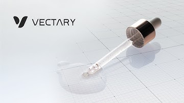 How to create a 3d Serum Dropper using Vectary