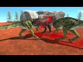 Dinosaurs Hunting On Lava|Animal Revolt Battle Simulator