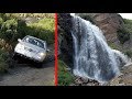 Off-Road on Mercedes ML350 W163 at Trchkan Waterfalls in Armenia 2019