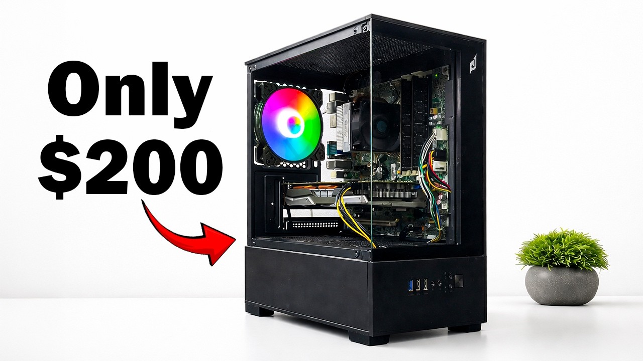 This Budget PC Plays Everything You Need! (Without Going Broke) - YouTube