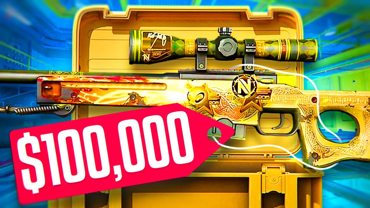 INSANE $100,000 SOUVENIR AWP DRAGON LORE UNBOXING ON CLASH.GG!