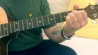 Video thumbnail of "The Coral-Dreaming Of You-Acoustic Guitar Lesson"