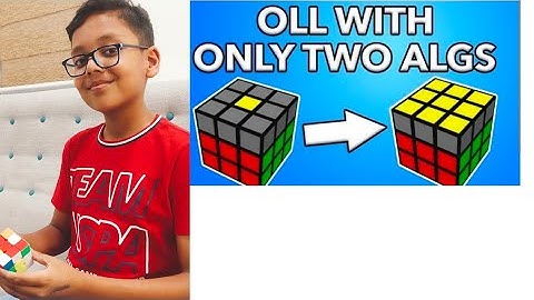 Fast Cubing Tips & Tricks by Nimit OLL in just 2 ALGORITHMS | Superfast Cubing