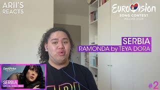 🇷🇸 RAMONDA - Teya Dora | Eurovision 2024 | Reaction Video