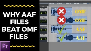 OMF Vs AAF | Keeping Original Metadata  | Premiere Pro CC To Pro Tools Workflow Tutorial