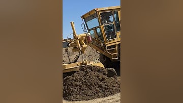 sub base work with motor grader