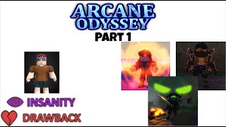 500 sub special part 1/2: Arcane Odyssey story with harmful stats (lvl 1-62)