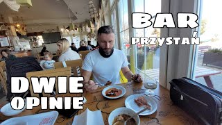 Jemy w polecanej restauracji rybnej w Sopocie - Bar Przystań Sopot