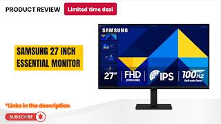 Samsung 27" Essential Monitor Review (S30GD): The Best Budget 100Hz Display?