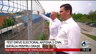 Ionel Bogdan dă CJ Maramureş pe Primăria Baia Mare | Test Drive Electoral la Antena 3 CNN