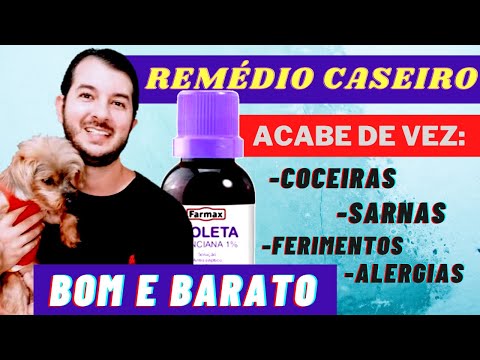 ACABE DE VEZ COM COCEIRAS, SARNAS E ALERGIAS EM CÃES: MELHOR REMÉDIO CASEIRO/ BARATO E EFICAZ