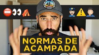 ⛔️ ROMPEMOS DOS NORMAS IMPORTANTES DE ACAMPADA  ⛔️ | CONSEJOS PARA ACAMPAR